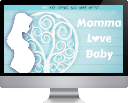 baby boutique web design hawaii